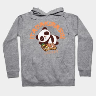 Cute Hungry Panda Kawaii Itadakimasu Hoodie